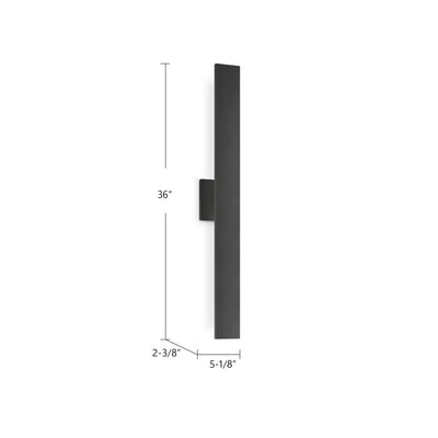 Vesta 36-in Aluminum Wall Light
