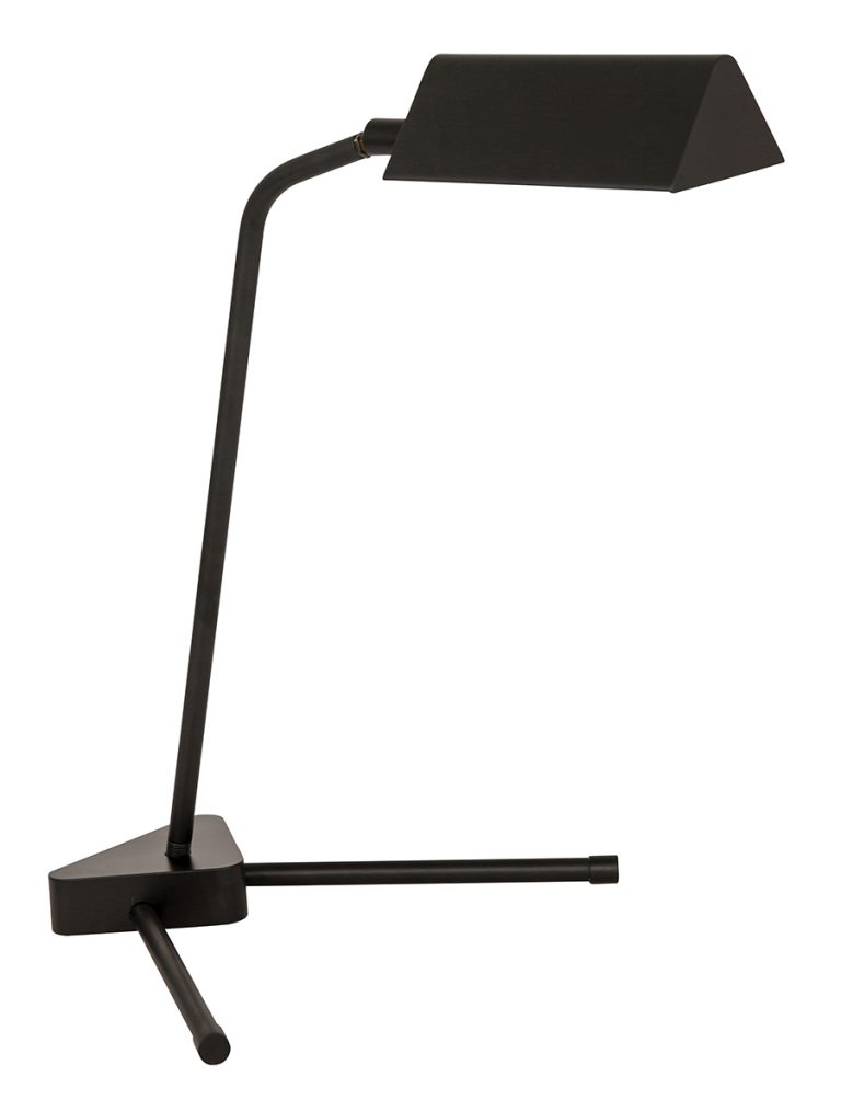16-inch Victory Black Table Lamp
