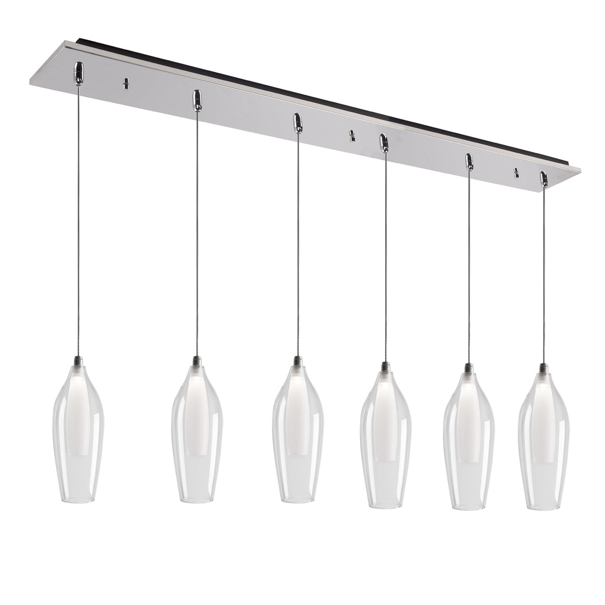 Victoria 42-in 6-Light LED Multi Pendant