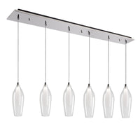 Victoria 42-in 6-Light LED Multi Pendant