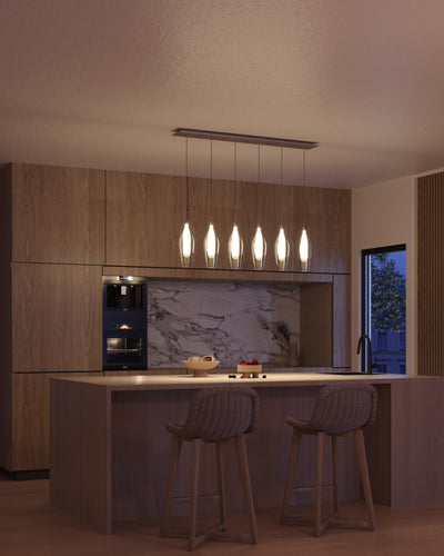 Victoria 42-in 6-Light LED Multi Pendant
