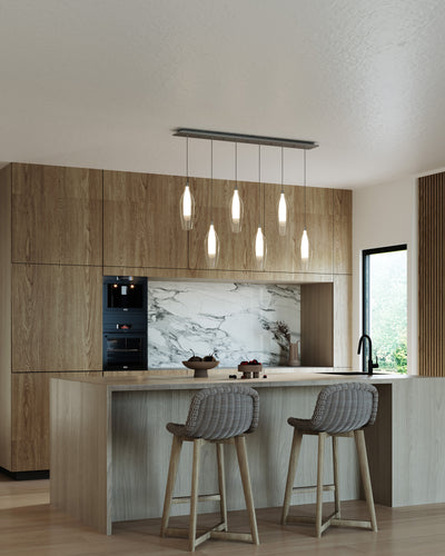 Victoria 42-in 6-Light LED Multi Pendant