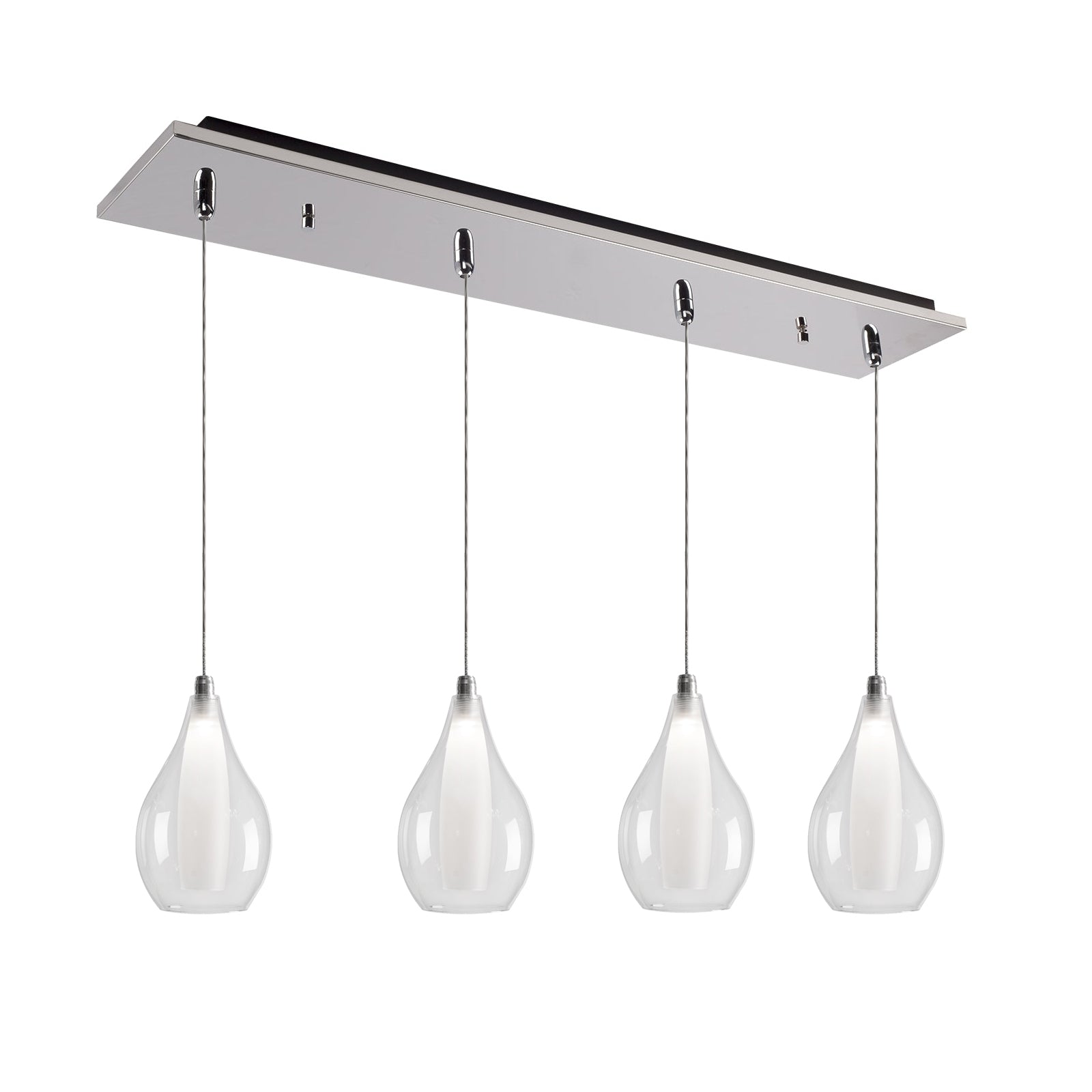 Victoria 25-in 4-Light LED Multi Pendant