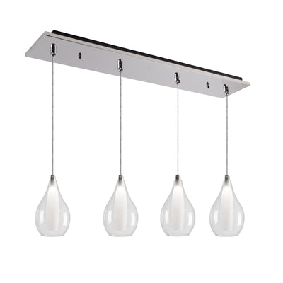 Victoria 25-in 4-Light LED Multi Pendant
