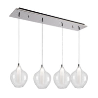 Victoria 29-in Aluminum Multi Pendant