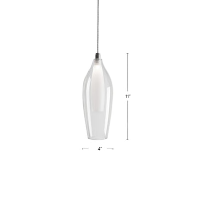 Victoria 4-in Aluminum Pendant