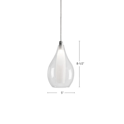 Victoria 5-in Aluminum Pendant