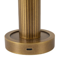 Vienna 9-in Steel Table Lamp