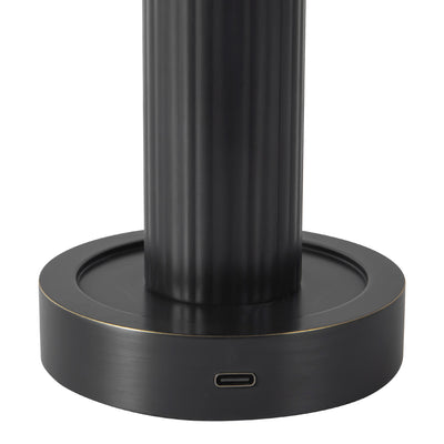 Vienna 9-in Steel Dimmable LED Table Lamp