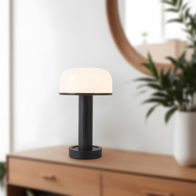 Vienna 9-in Steel Dimmable LED Table Lamp