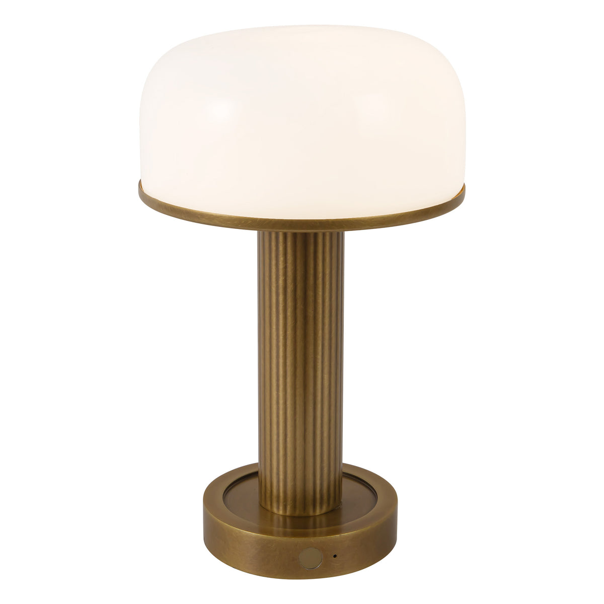 Vienna 9-in Steel Dimmable LED Table Lamp