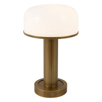 Vienna 9-in Steel Dimmable LED Table Lamp