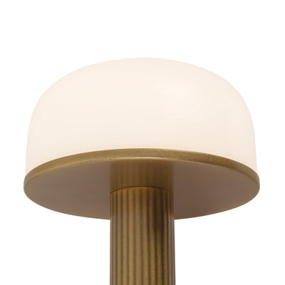 Vienna 9-in Steel Dimmable LED Table Lamp