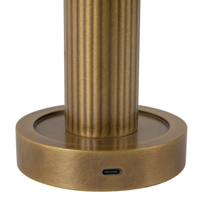 Vienna 9-in Steel Dimmable LED Table Lamp