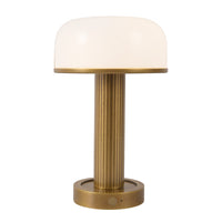 Vienna 9-in Steel Dimmable LED Table Lamp