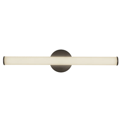 Vire 24-in Aluminum Steel Acrylic Wall Sconce