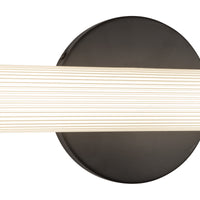 Vire 24-in Aluminum Steel Acrylic Wall Sconce