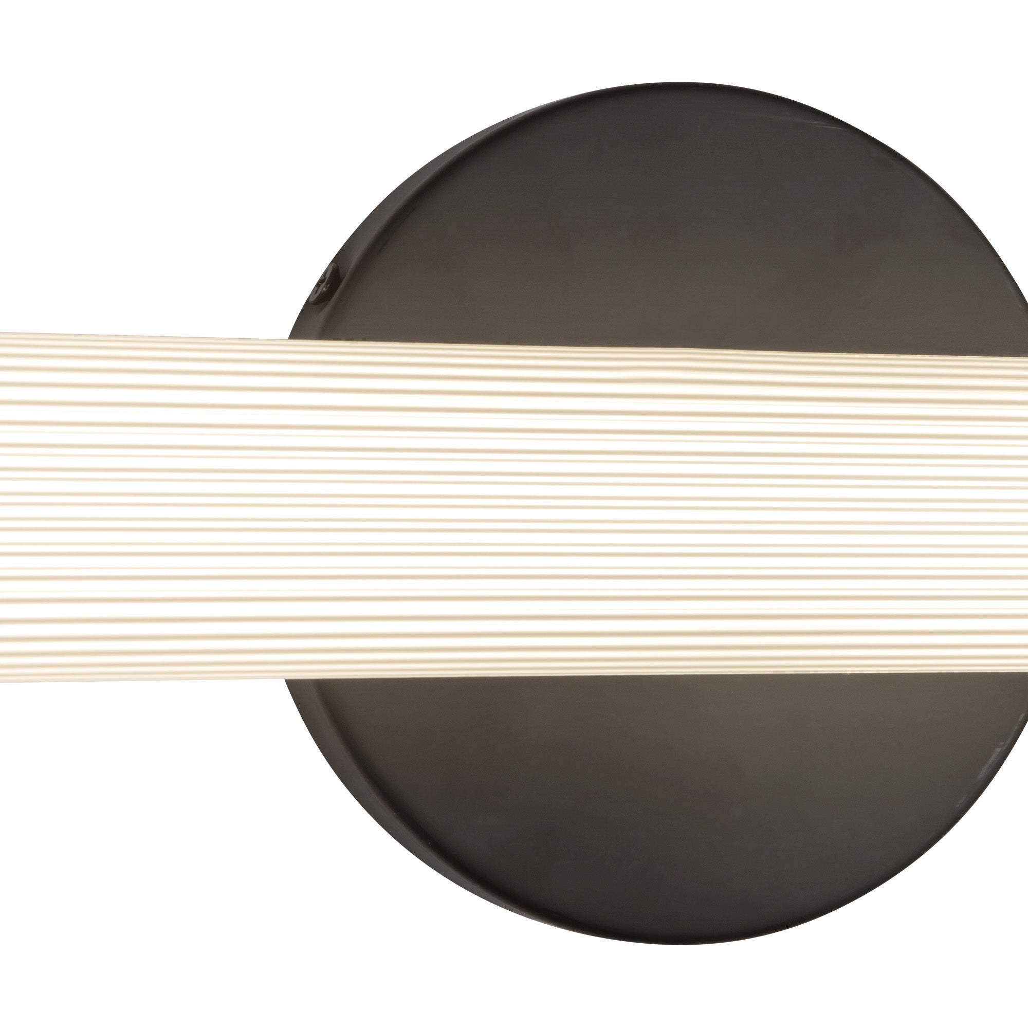 Vire 24-in Aluminum Steel Acrylic Wall Sconce