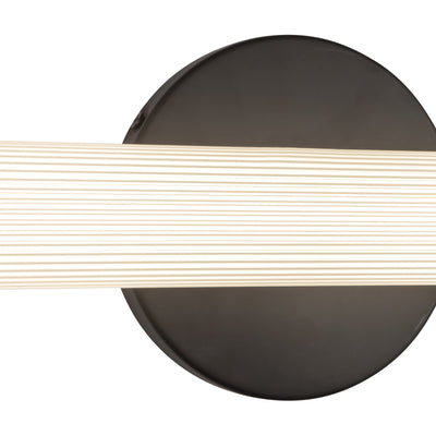 Vire 24-in Aluminum Steel Acrylic Wall Sconce
