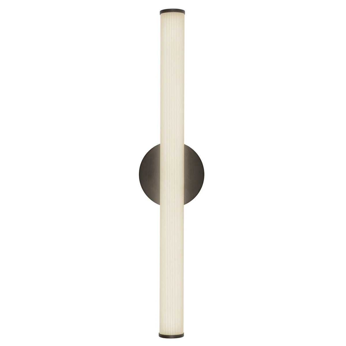 Vire 24-in Aluminum Steel Acrylic Wall Sconce