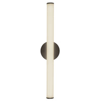 Vire 24-in Aluminum Steel Acrylic Wall Sconce
