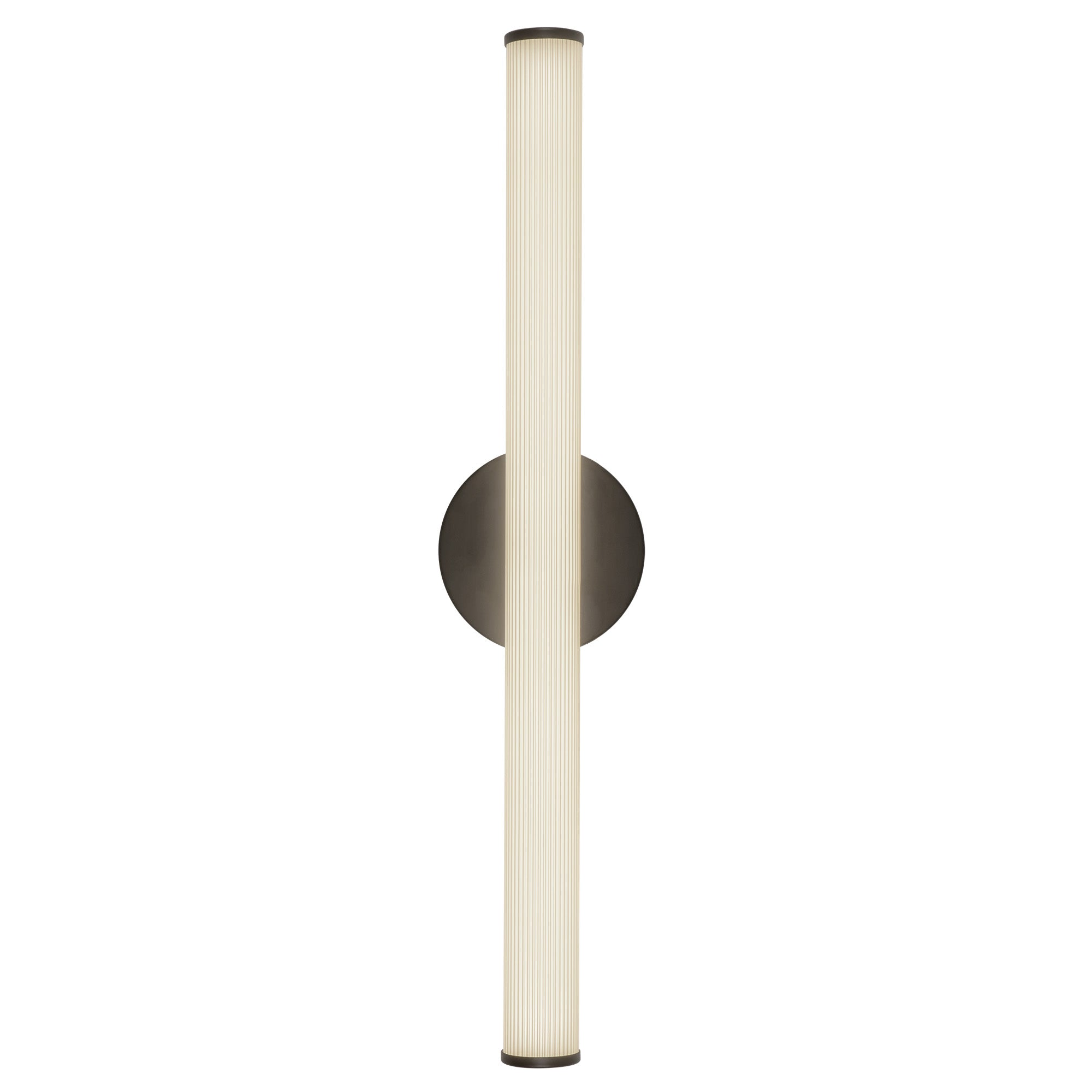 Vire 24-in Aluminum Steel Acrylic Wall Sconce