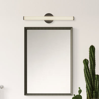 Vire 24-in Aluminum Steel Acrylic Wall Sconce