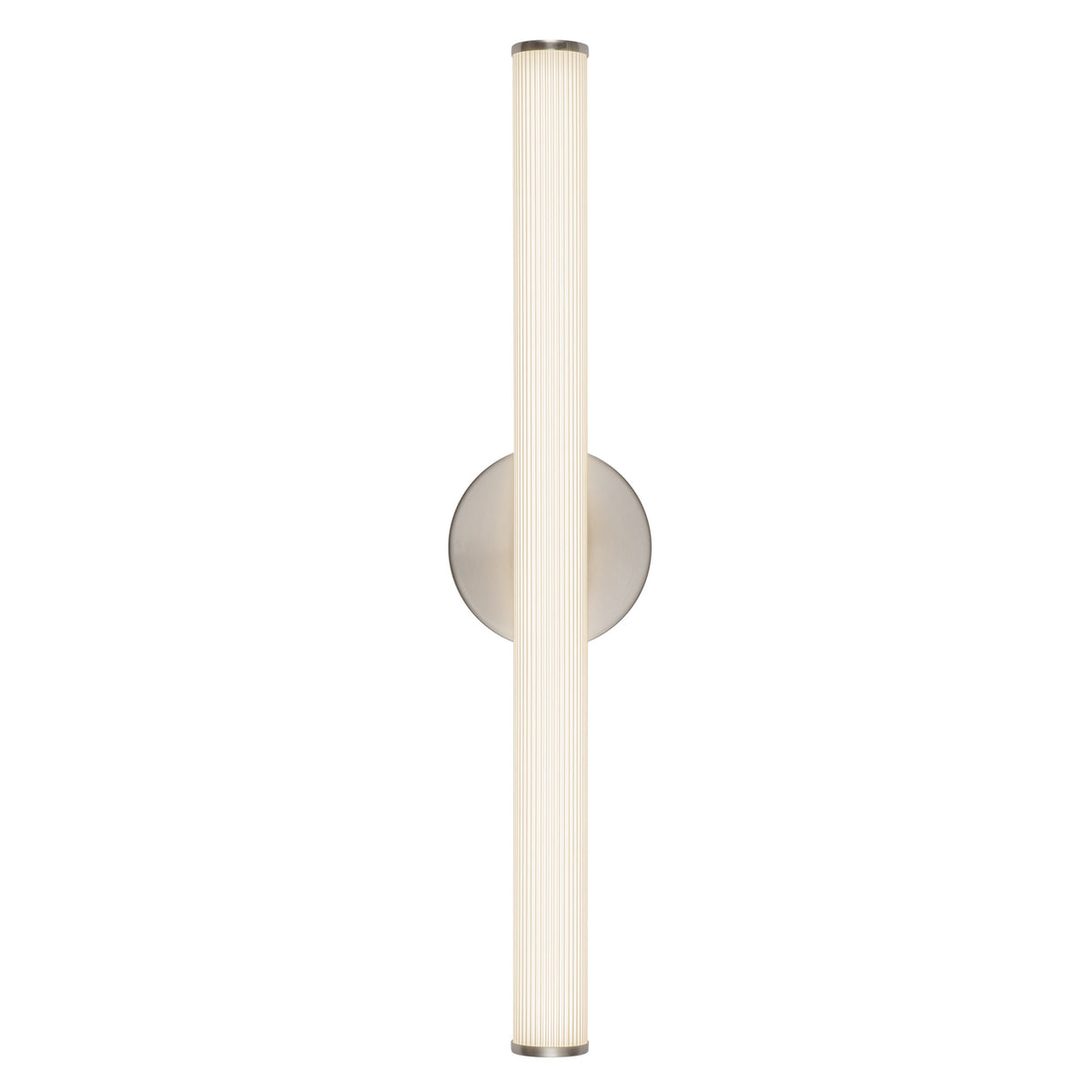Vire 24-in Aluminum Steel Acrylic Wall Sconce