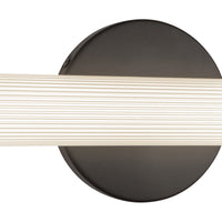 Vire 30-in Aluminum Steel Acrylic Wall Sconce