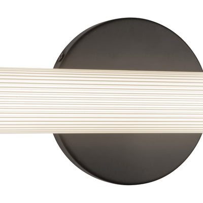 Vire 30-in Aluminum Steel Acrylic Wall Sconce