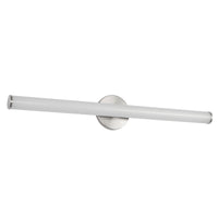 Vire 30-in Aluminum Steel Acrylic Wall Sconce