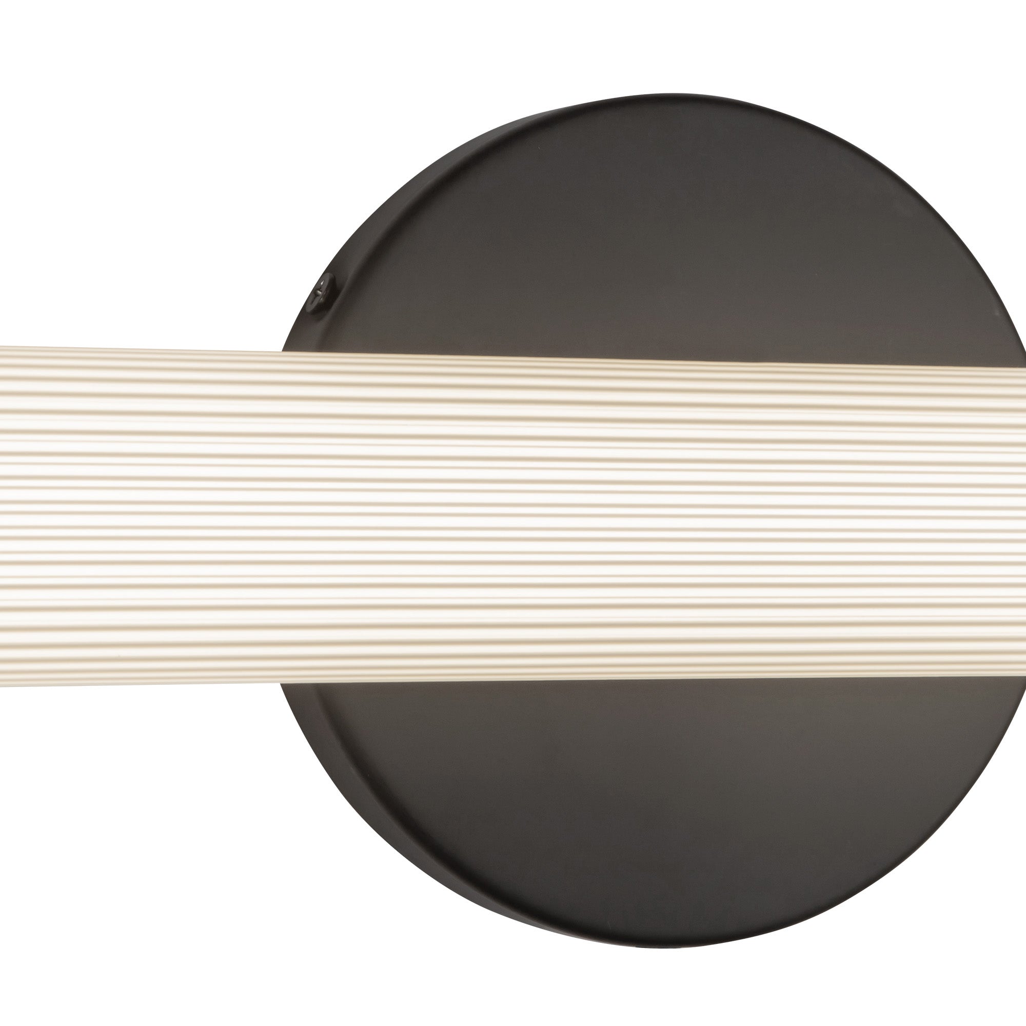 Vire 36-in Aluminum Steel Acrylic Wall Sconce