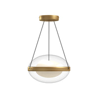 Virgo 12-in Aluminum Pendant