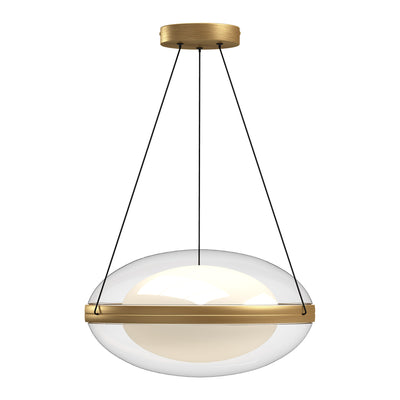 Virgo 16-in Aluminum Pendant