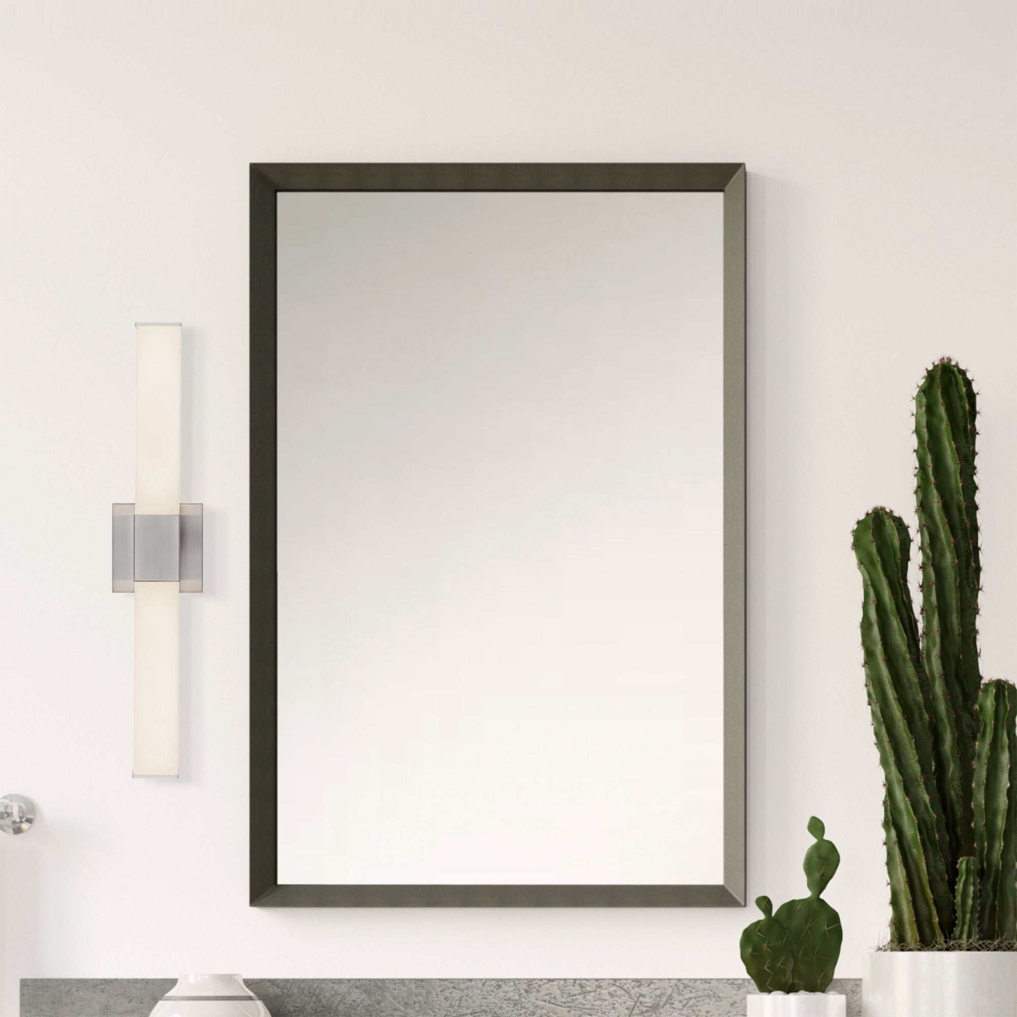 Vivi 24-in Aluminum Steel Acrylic Wall Sconce