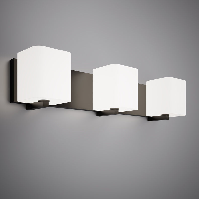 3 Lights Axis 3-light Vanity light  Matte Black  Dimmable 180W