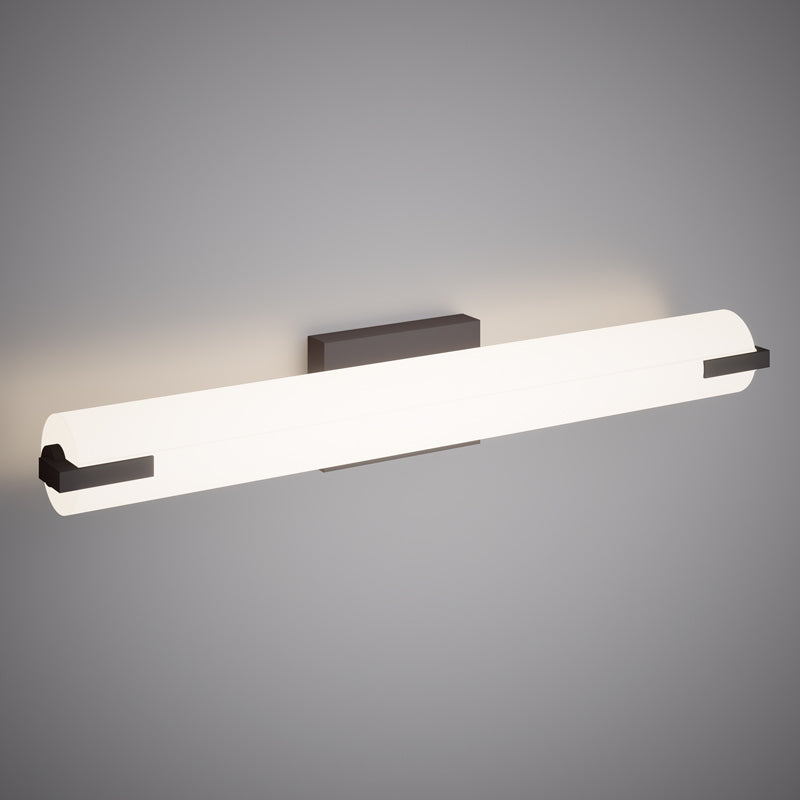 Matte Black 24" LED Vanity Light  3CCT 1900 Lumens Dimmable
