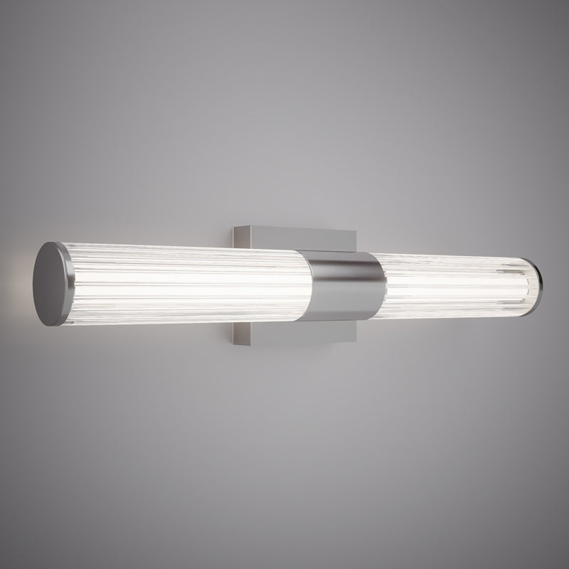 Brushed Nickel 24" LED Vanity Light  3CCT 2100 Lumens Dimmable