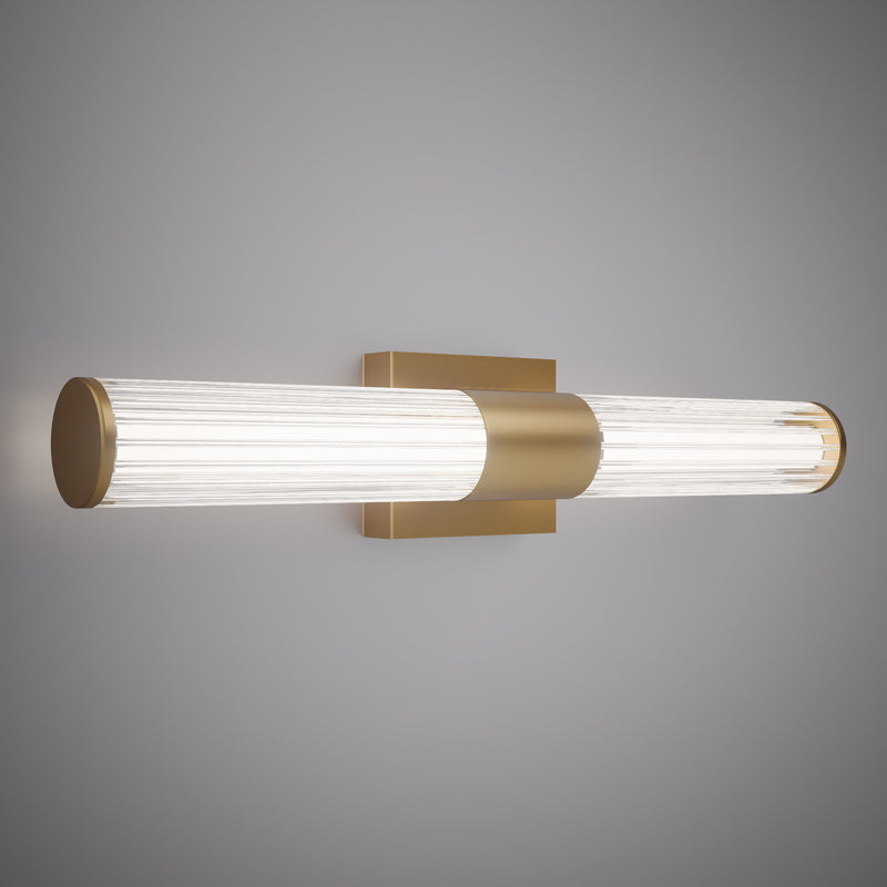 Satin Brass 24" LED Vanity Light  3CCT 2100 Lumens Dimmable