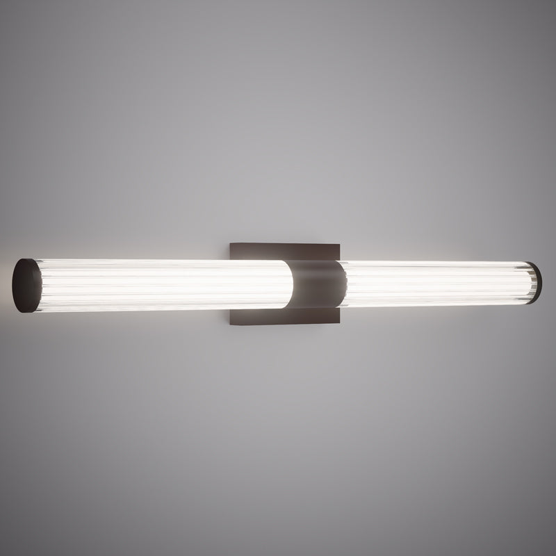 Matte Black 36" LED Vanity Light  3CCT 2400 Lumens Dimmable