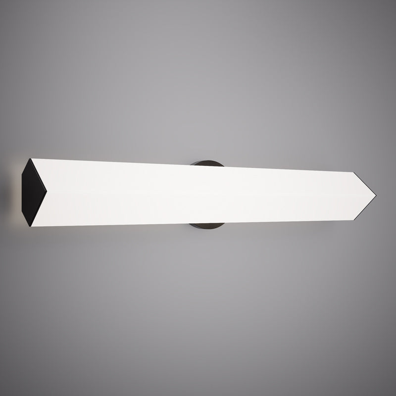 Matte Black 36" LED Vanity Light  3CCT 2450 Lumens Dimmable