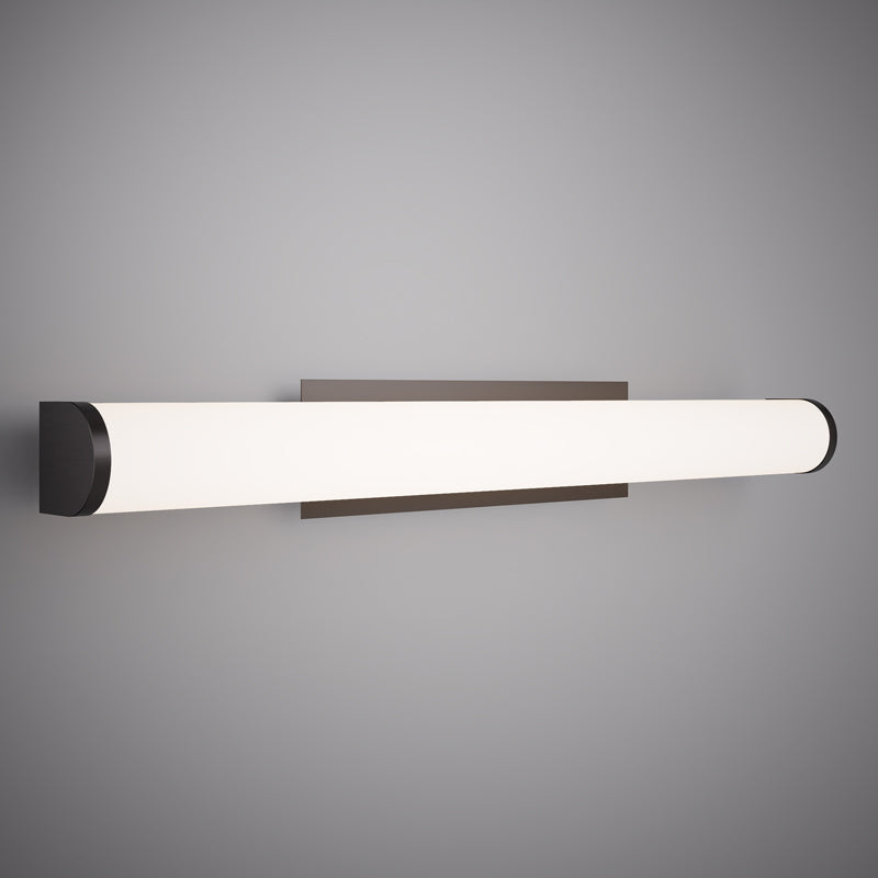 Led 36-in Wall/Vanity Light Matte Black  Dimmable 40W