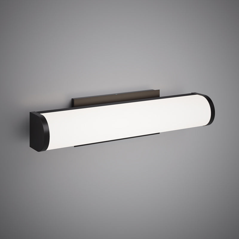 Led 20-in Wall/Vanity Light Matte Black  Dimmable 30W