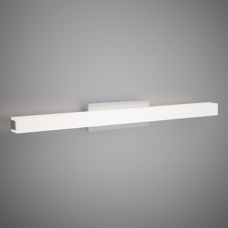 Flat 36-in  Brushed nickel  Dimmable 30W