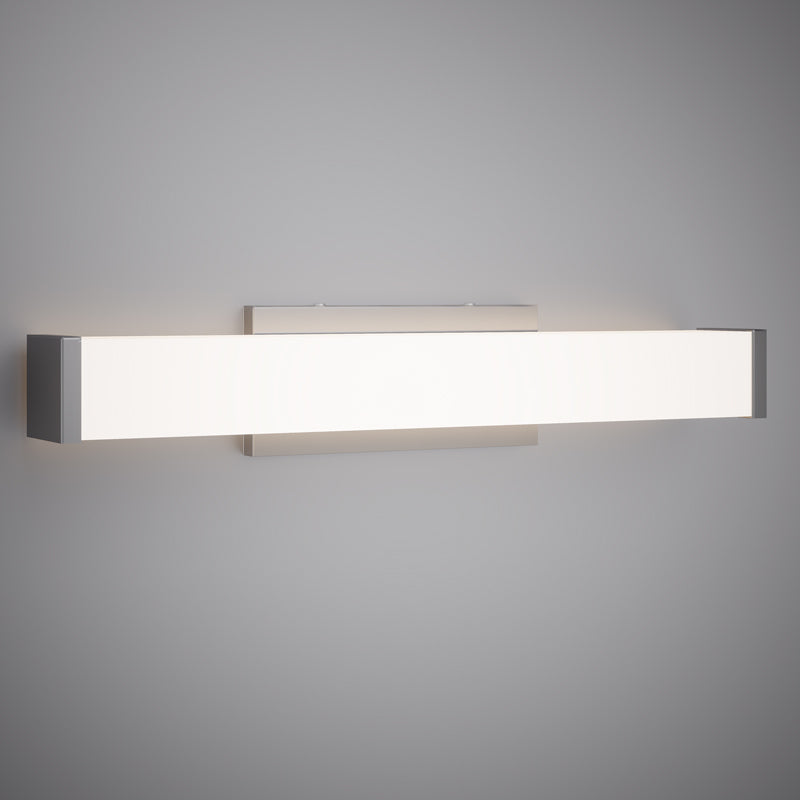Axis 24-in  Brushed nickel  Dimmable 25W