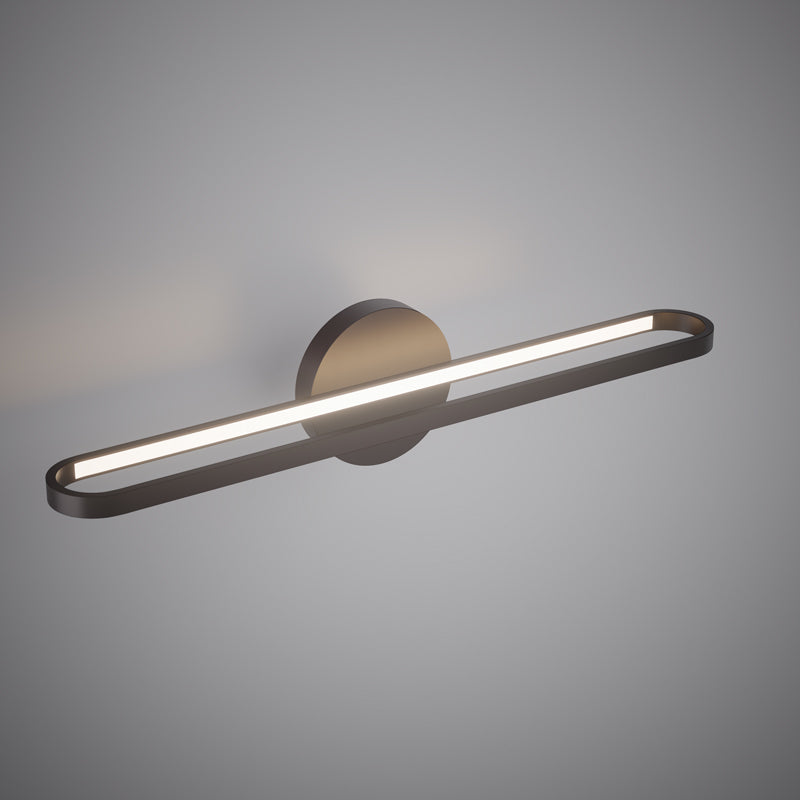 Daisy 24-in Vanity Light Matte Black  Dimmable 22W