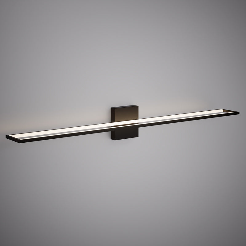 Led 36-in Wall/Vanity Light Black  Dimmable 30W