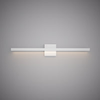 33-inch Matte White Dimmable Vanity Light