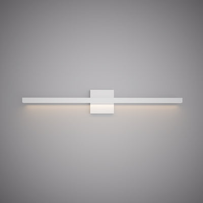 33-inch Matte White Dimmable Vanity Light