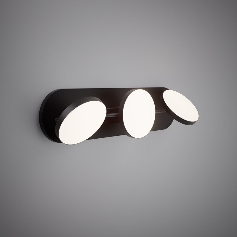 Vertigo wall/vanity light Matte Black  Dimmable 25W
